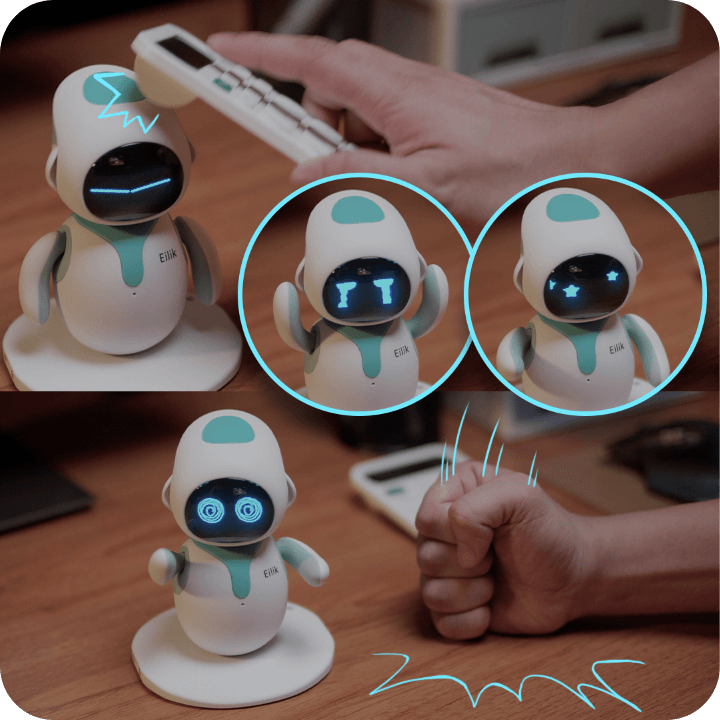 感情と個性を備えた卓上ロボット – Energize Lab