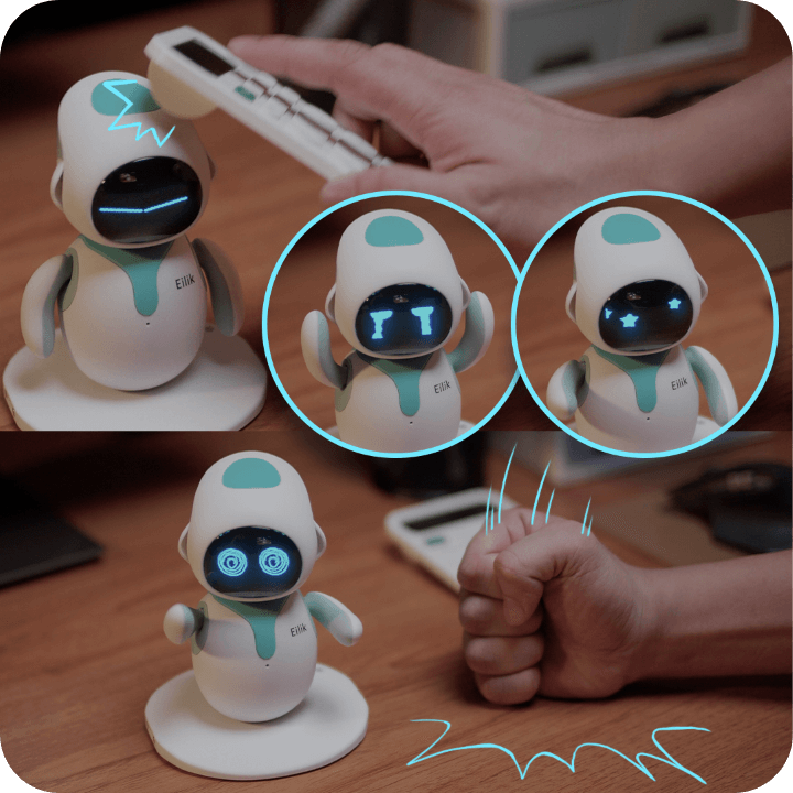 Eilik アイリック 感情と個性を備えた卓上ロボット – Energize Lab