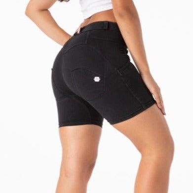 Cheeky Black Butt Lift Shorts