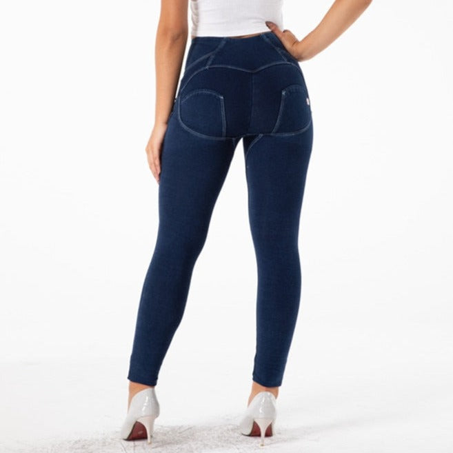 Cheeky Navy Blue jeans High waist Jeggings