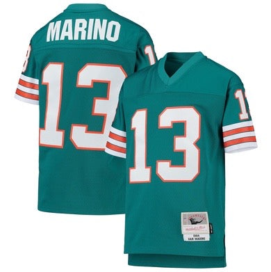Mitchell and Ness Youth Legacy Dan Marino Miami Dolphins 1984 Jersey