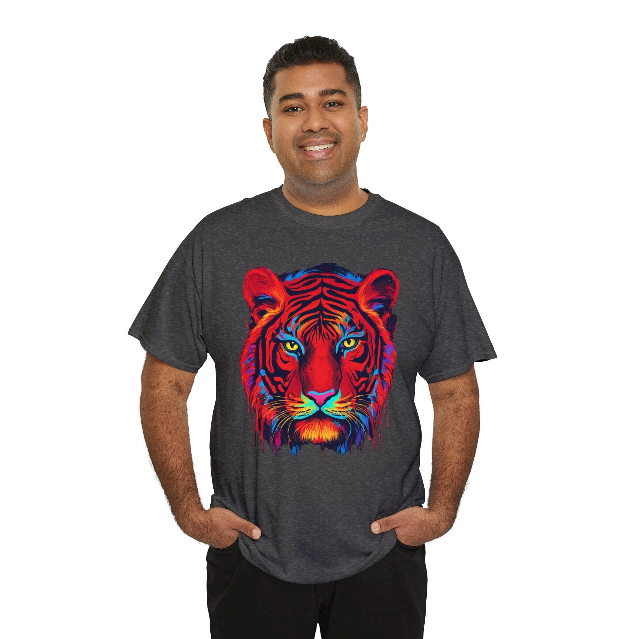 Majestic Red Tiger T Shirt Flashlander