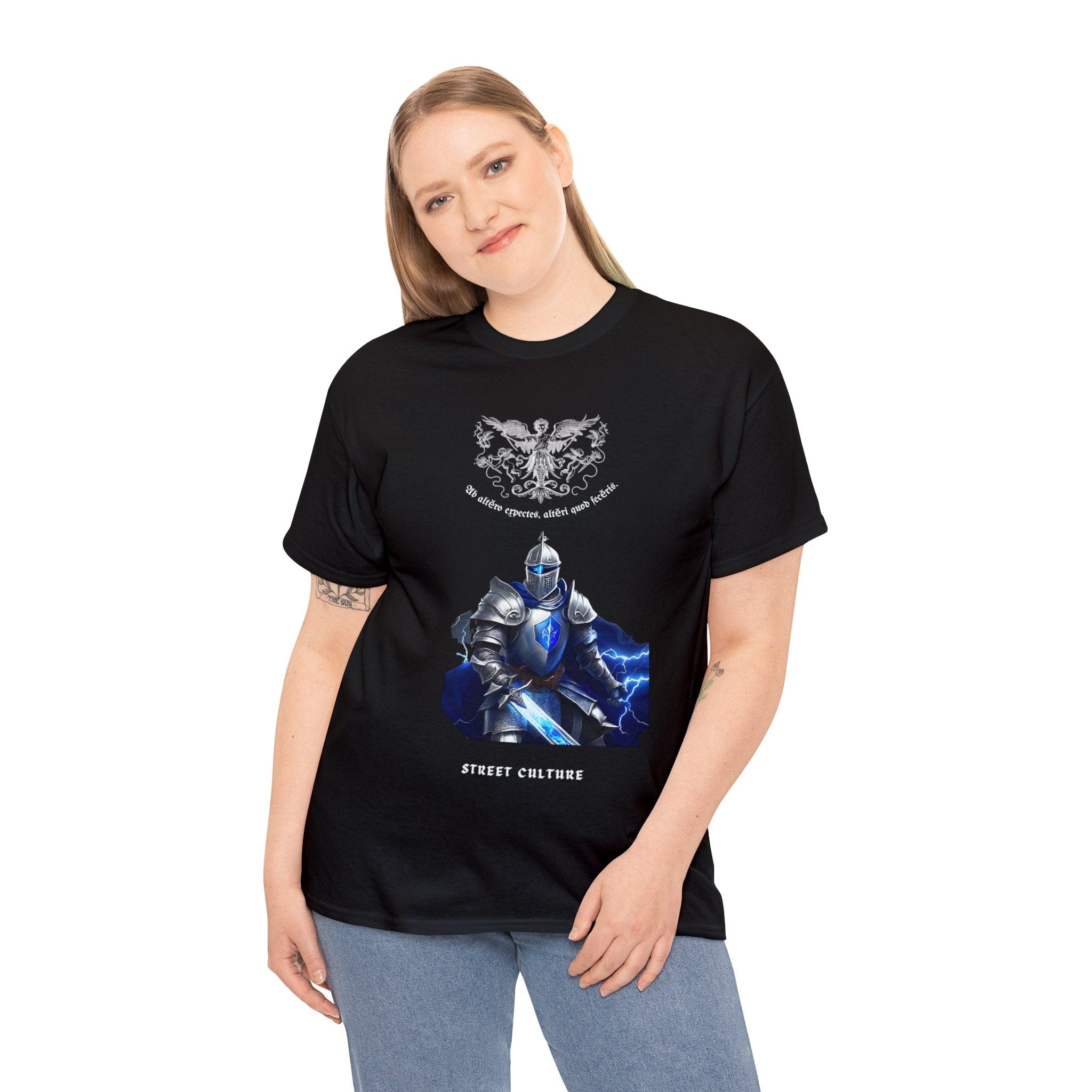 Templar Knight with Thunderblade Tee Flashlander