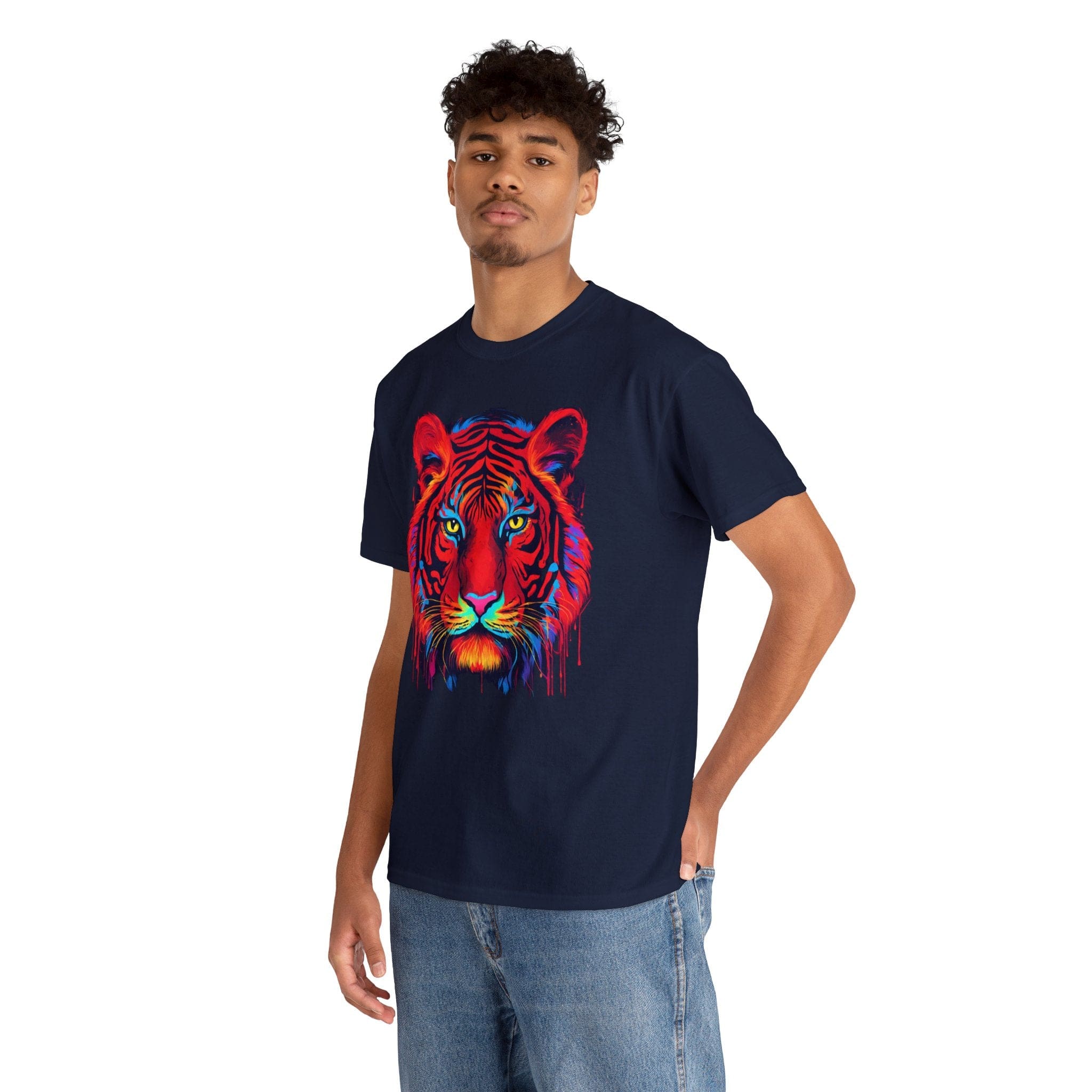 Majestic Red Tiger T Shirt Flashlander