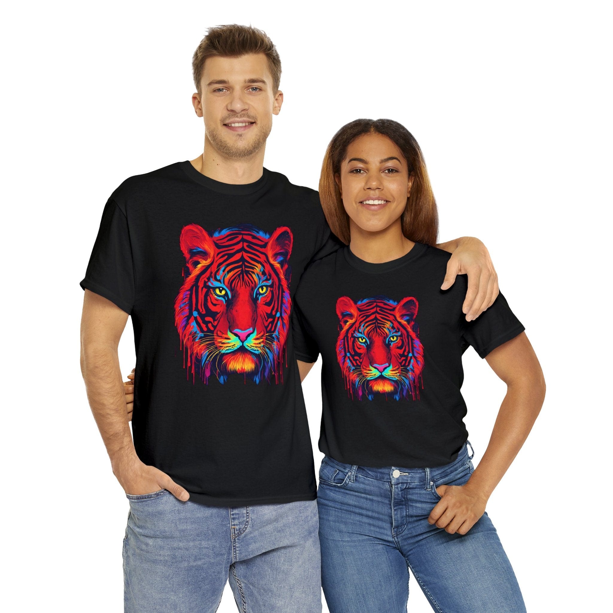 Majestic Red Tiger T Shirt Flashlander