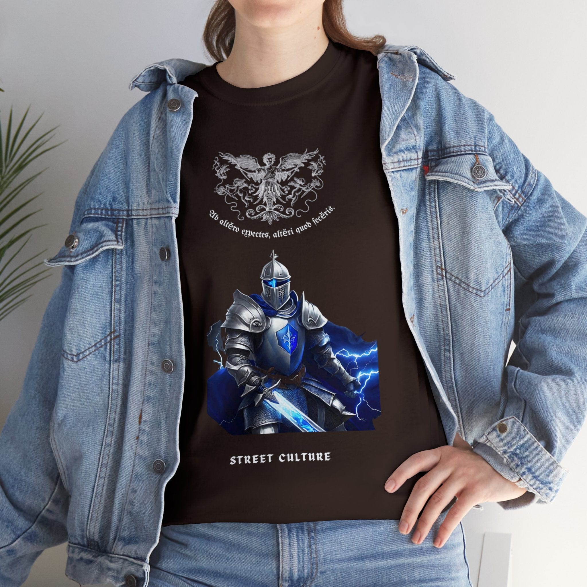 Templar Knight with Thunderblade Tee Flashlander