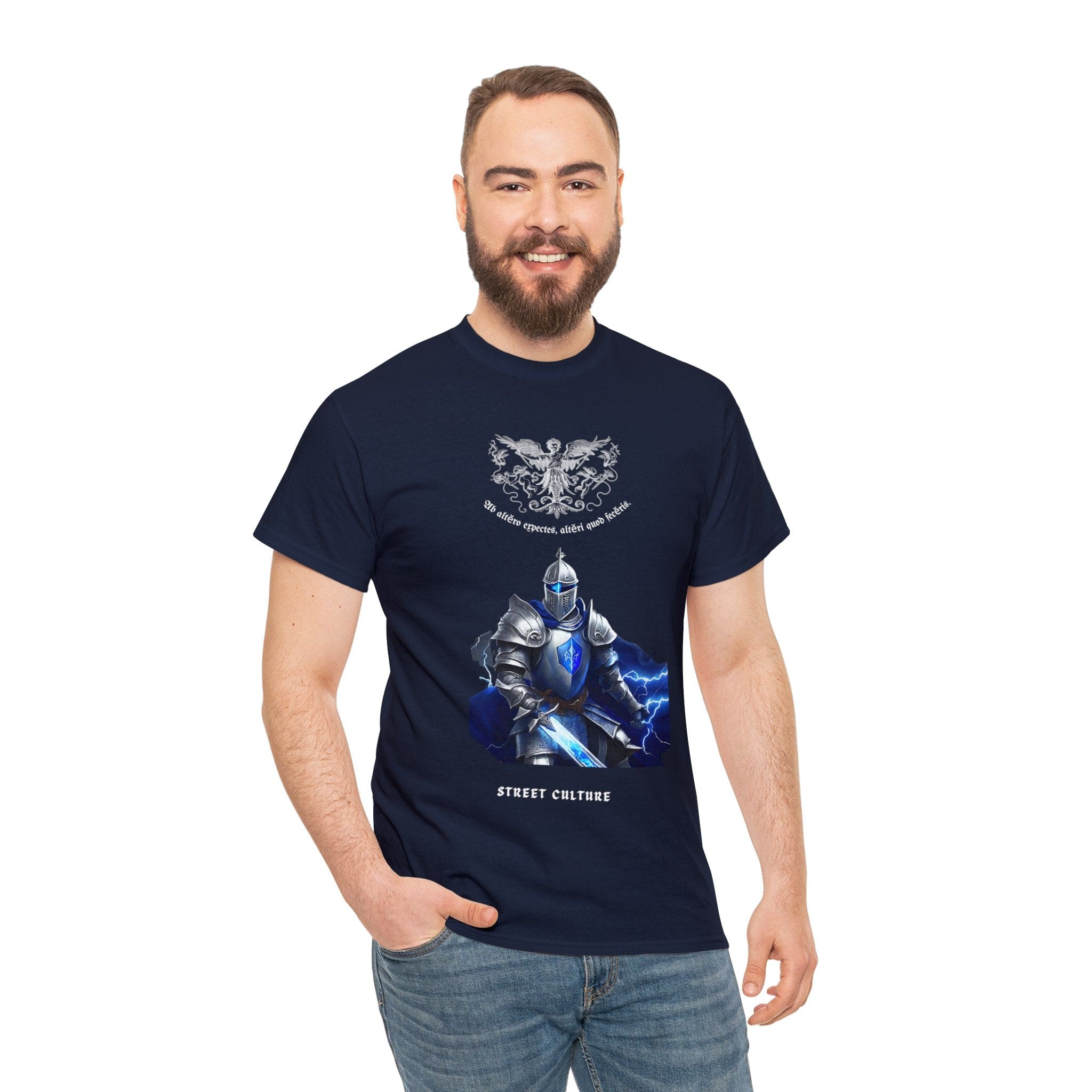 Templar Knight with Thunderblade Tee Flashlander