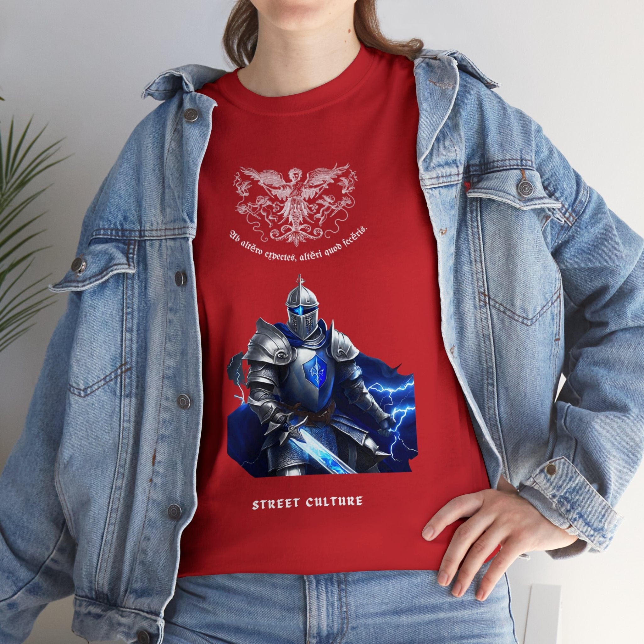 Templar Knight with Thunderblade Tee Flashlander