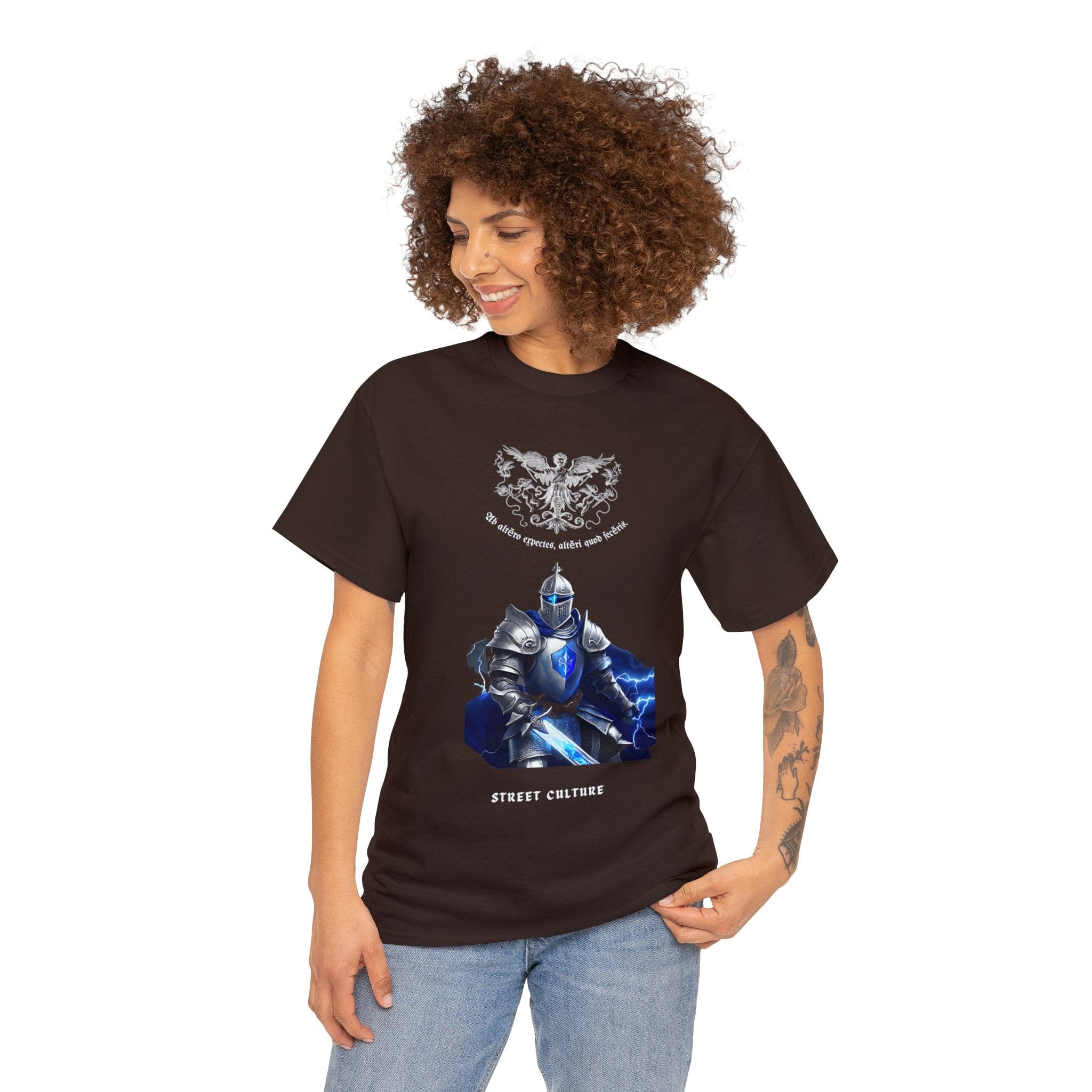 Templar Knight with Thunderblade Tee Flashlander