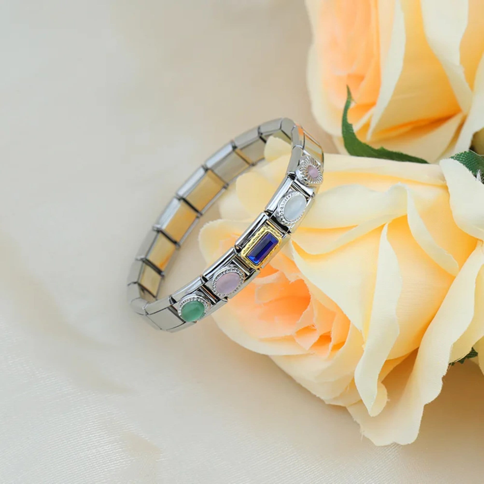 Customizable 9mm Italian Charm Bracelet Links - Ideal Gift for Her - Create Your Unique Charm Bracelet