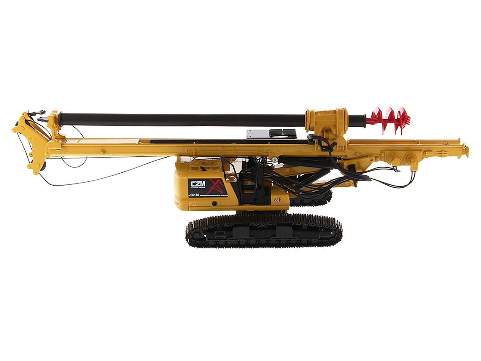 CZM EK160 Cylinder Crowd Drilling Rig Yellow 