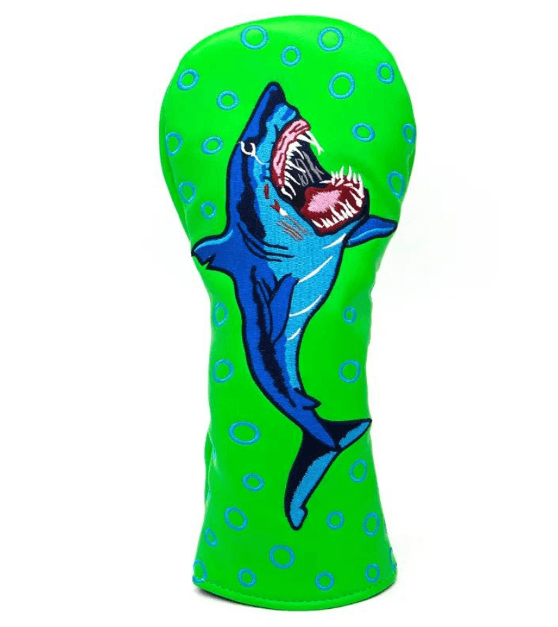 Shark Embroidered Golf Driver Headcover