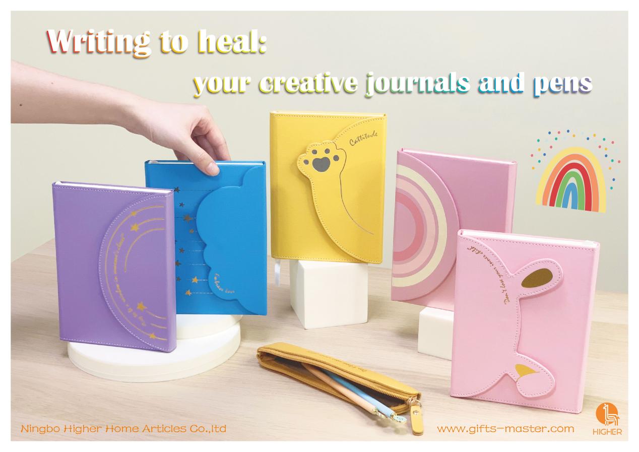 writing to heal your creative journals and pens