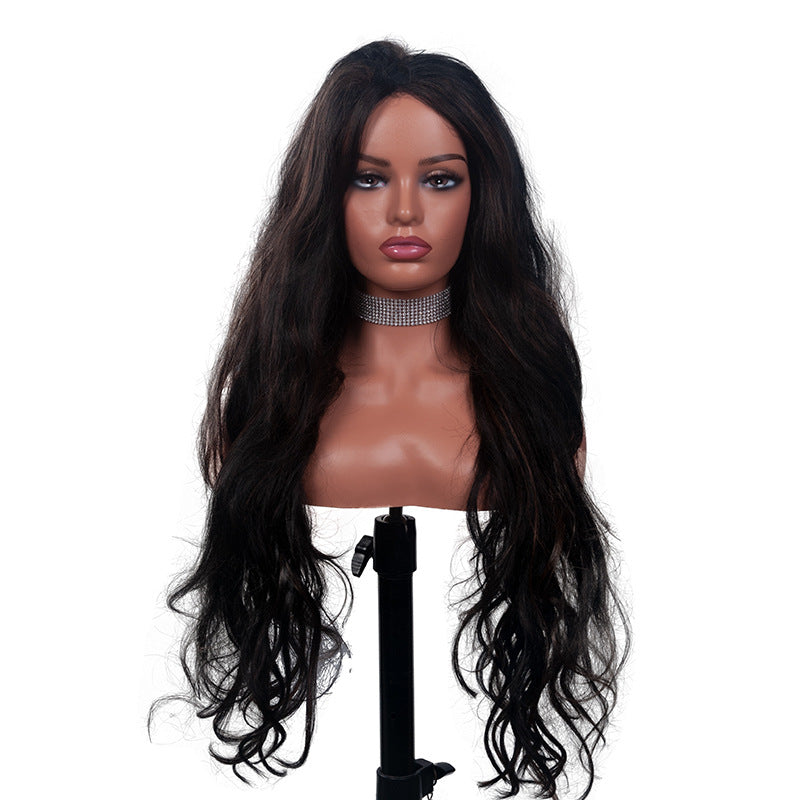 Shoulder Headform Wig, Earrings, Earphones Display, Half Body Model, Mannequin