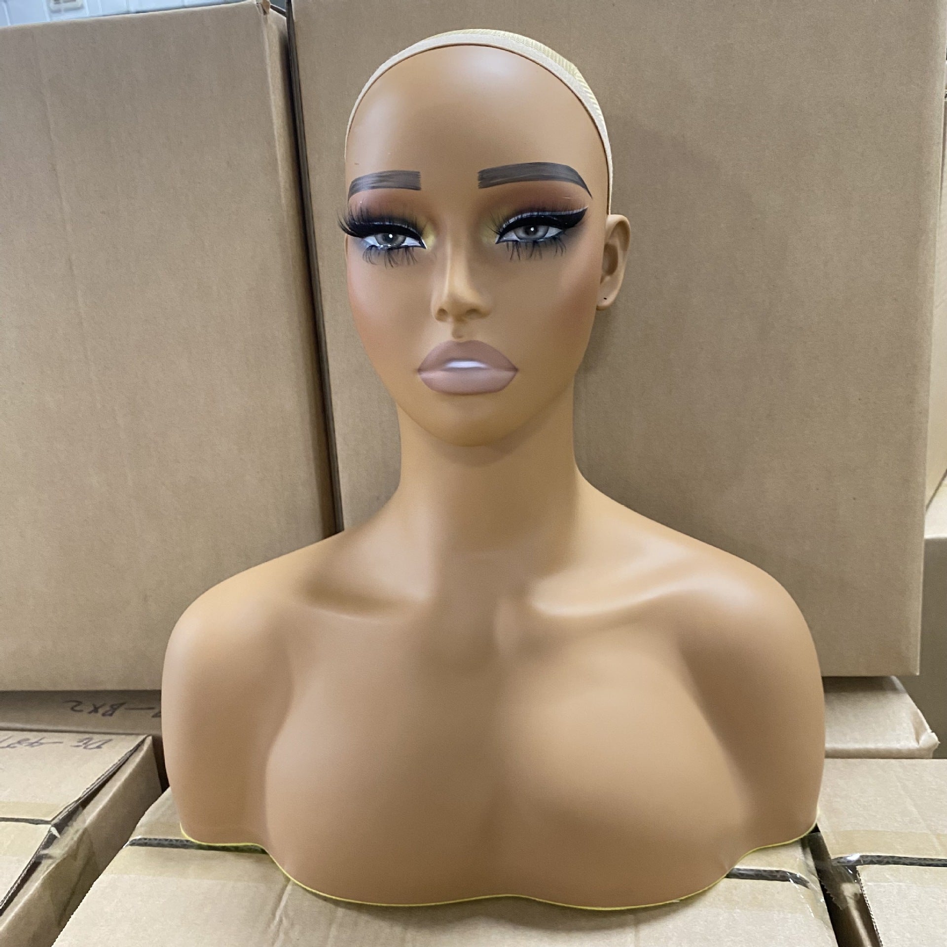 Female Jewelry Display Half Body Mannequin