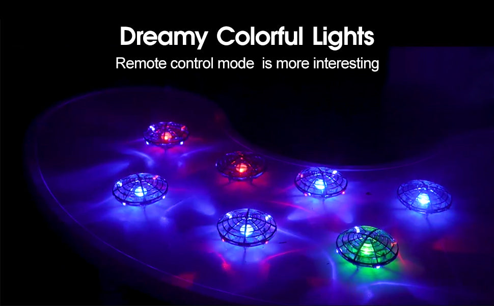 An Amazing Toy brilliant led light projecton dream color, HouDeOS Quadcopter toy