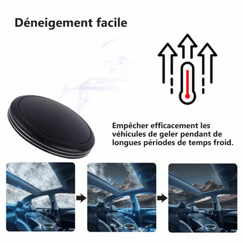 Déneigeur électromagnétique Portable Pour Pare-brise De Voiture - Fonte Rapide De La Neige Et De La Glace