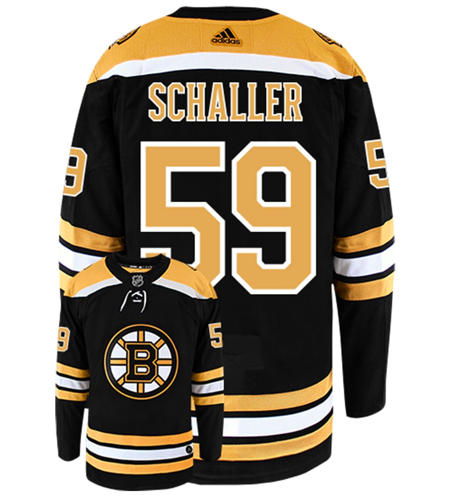 Tim Schaller Boston Bruins Adidas Authentic Home NHL Hockey Jersey