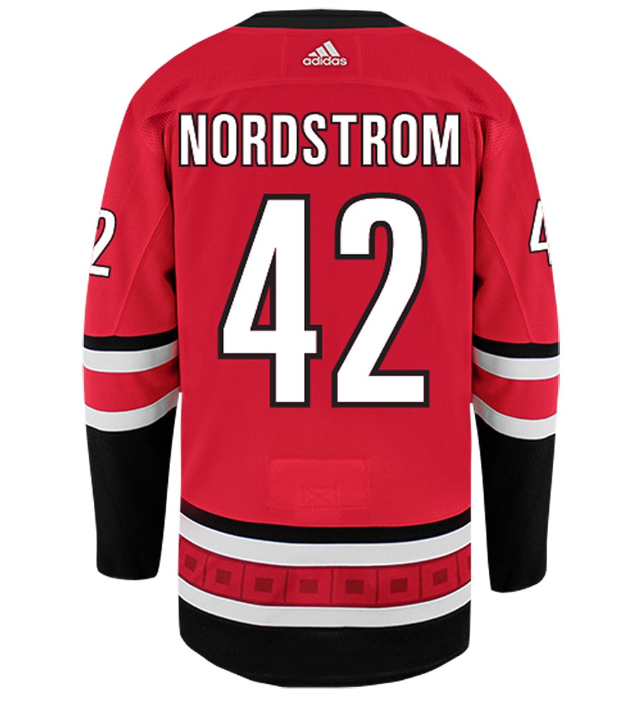 Joakim Nordstrom Carolina Hurricanes Adidas Authentic Home NHL Hockey Jersey