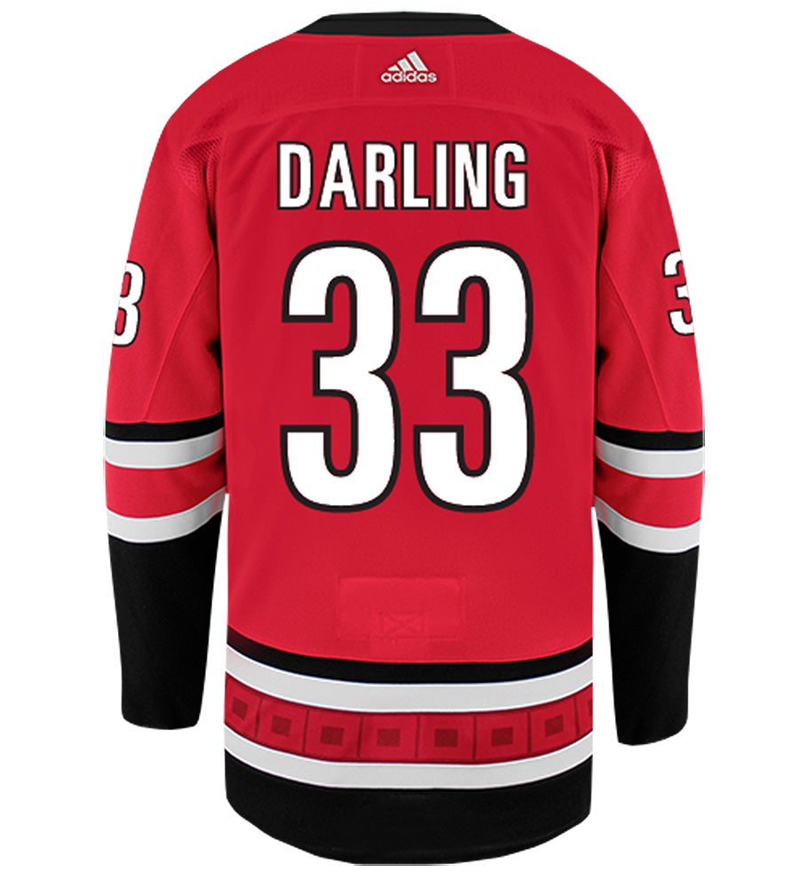 Scott Darling Carolina Hurricanes Adidas Authentic Home NHL Hockey Jersey