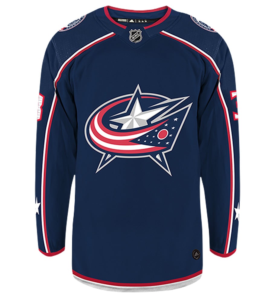 Seth Jones Columbus Blue Jackets  Adidas Authentic Home NHL Hockey Jersey