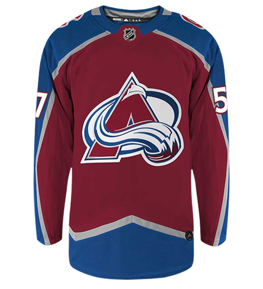 Gabriel Bourque Colorado Avalanche Adidas Authentic Home NHL Hockey Jersey