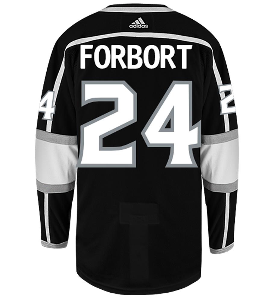 Derek Forbort Los Angeles Kings Adidas Authentic Home NHL Hockey Jersey