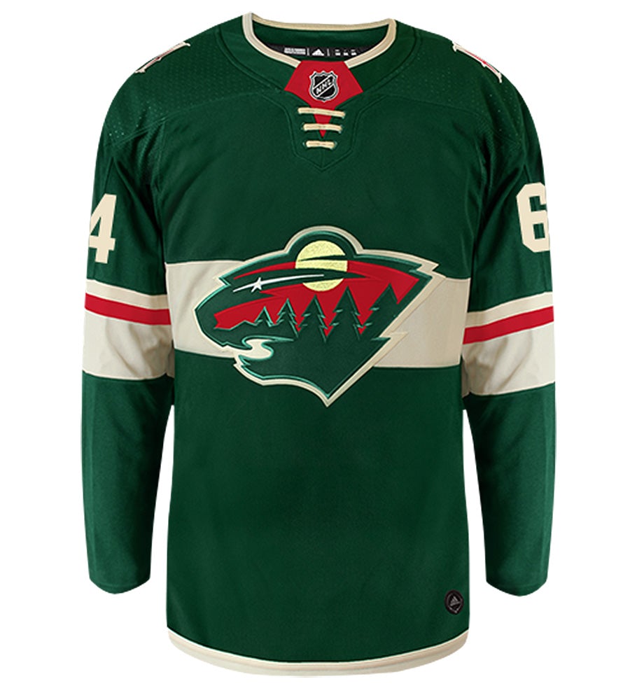 Mikael Granlund Minnesota Wild Adidas Authentic Home NHL Hockey Jersey