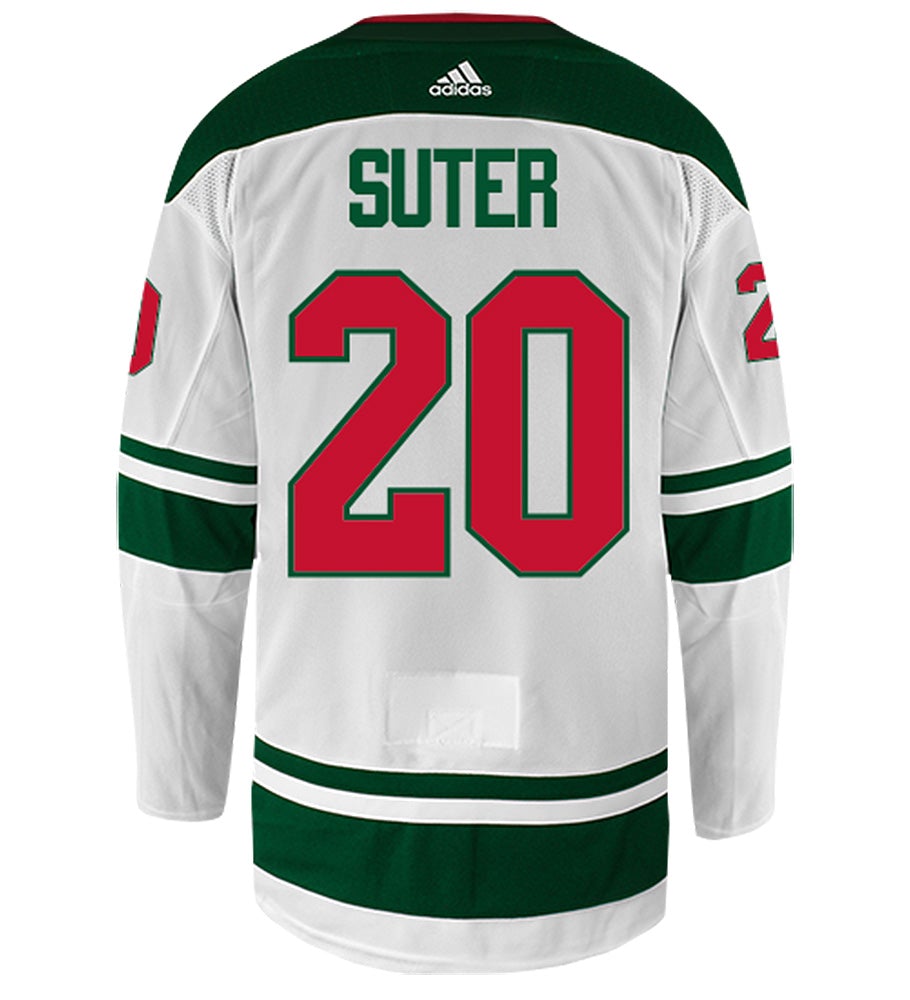 Ryan Suter Minnesota Wild Adidas Authentic Away NHL Hockey Jersey