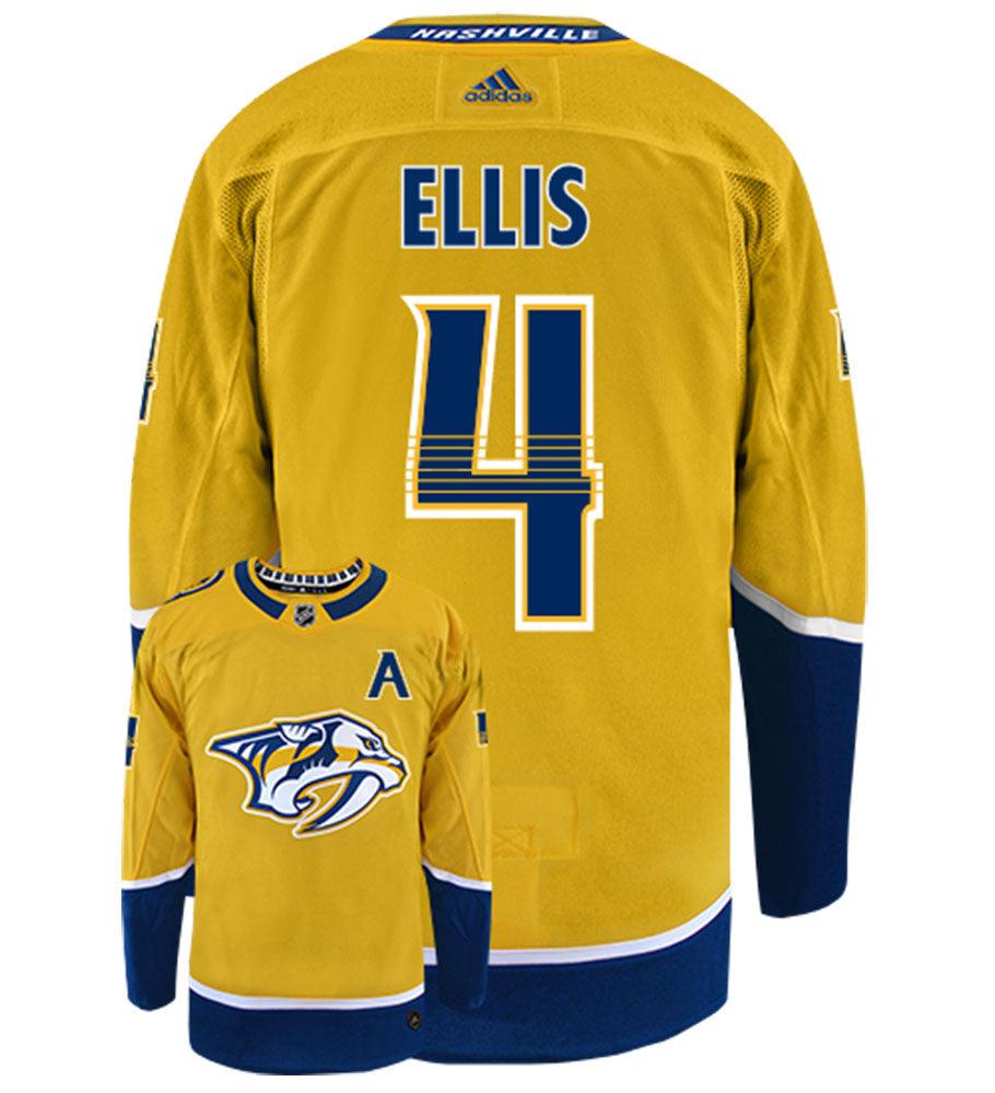 Ryan Ellis Nashville Predators Adidas Authentic Home NHL Hockey Jersey