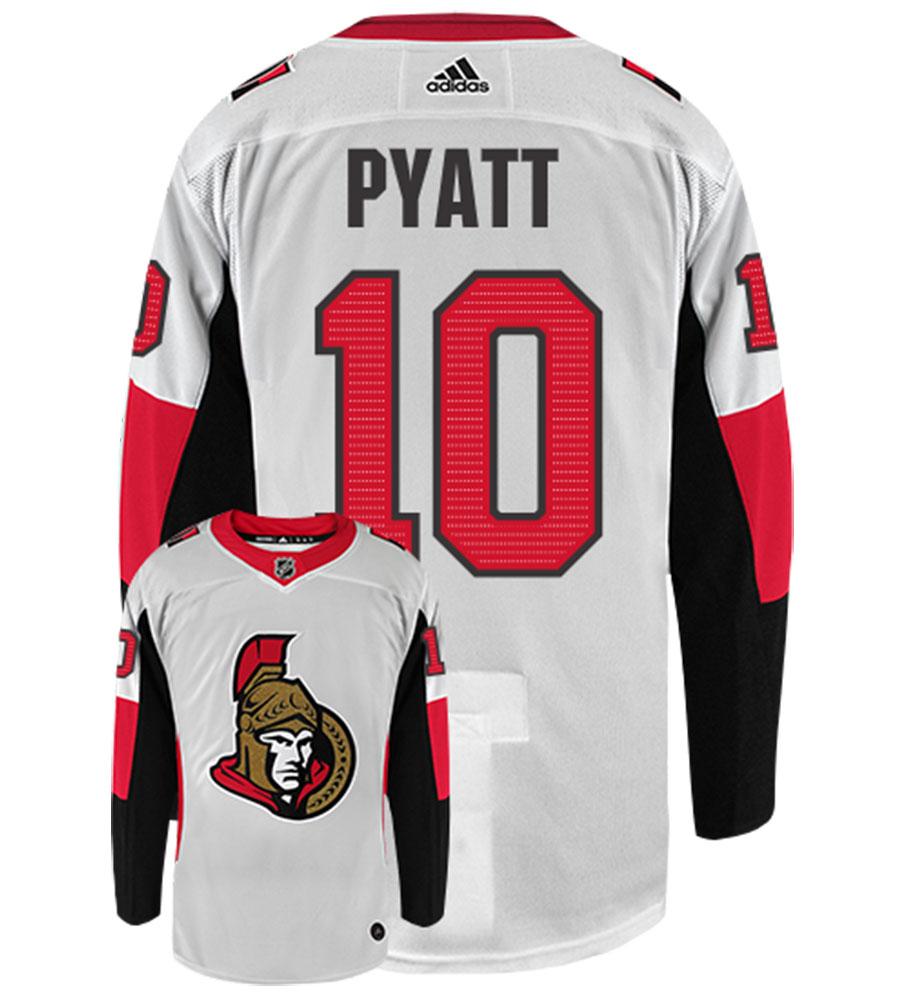 Tom Pyatt Ottawa Senators Adidas Authentic Away NHL Hockey Jersey