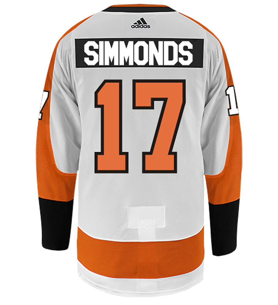 Wayne Simmonds Philadelphia Flyers Adidas Authentic Away NHL Hockey Jersey