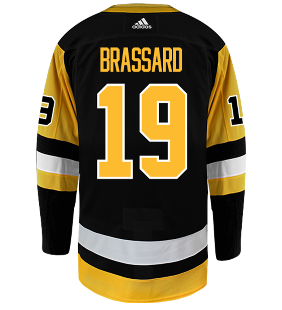 Derick Brassard Pittsburgh Penguins Adidas Authentic Home NHL Hockey Jersey