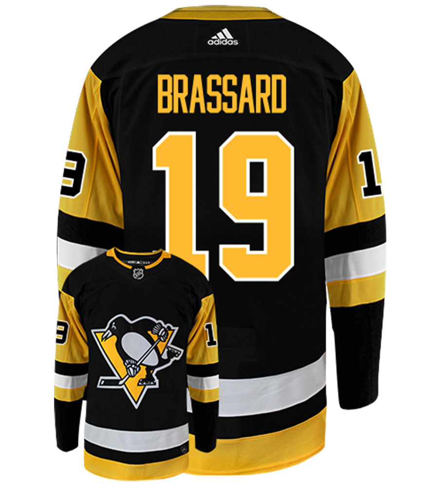 Derick Brassard Pittsburgh Penguins Adidas Authentic Home NHL Hockey Jersey