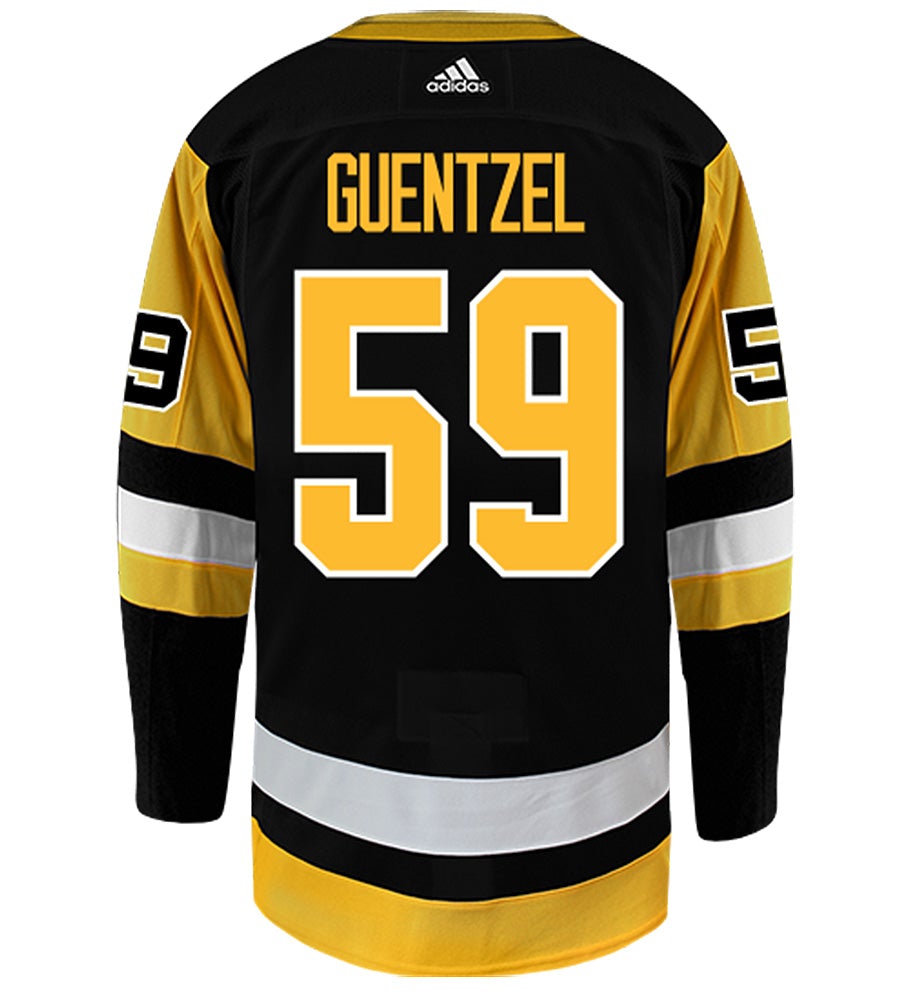 Jake Guentzel Pittsburgh Penguins Adidas Authentic Home NHL Hockey Jersey