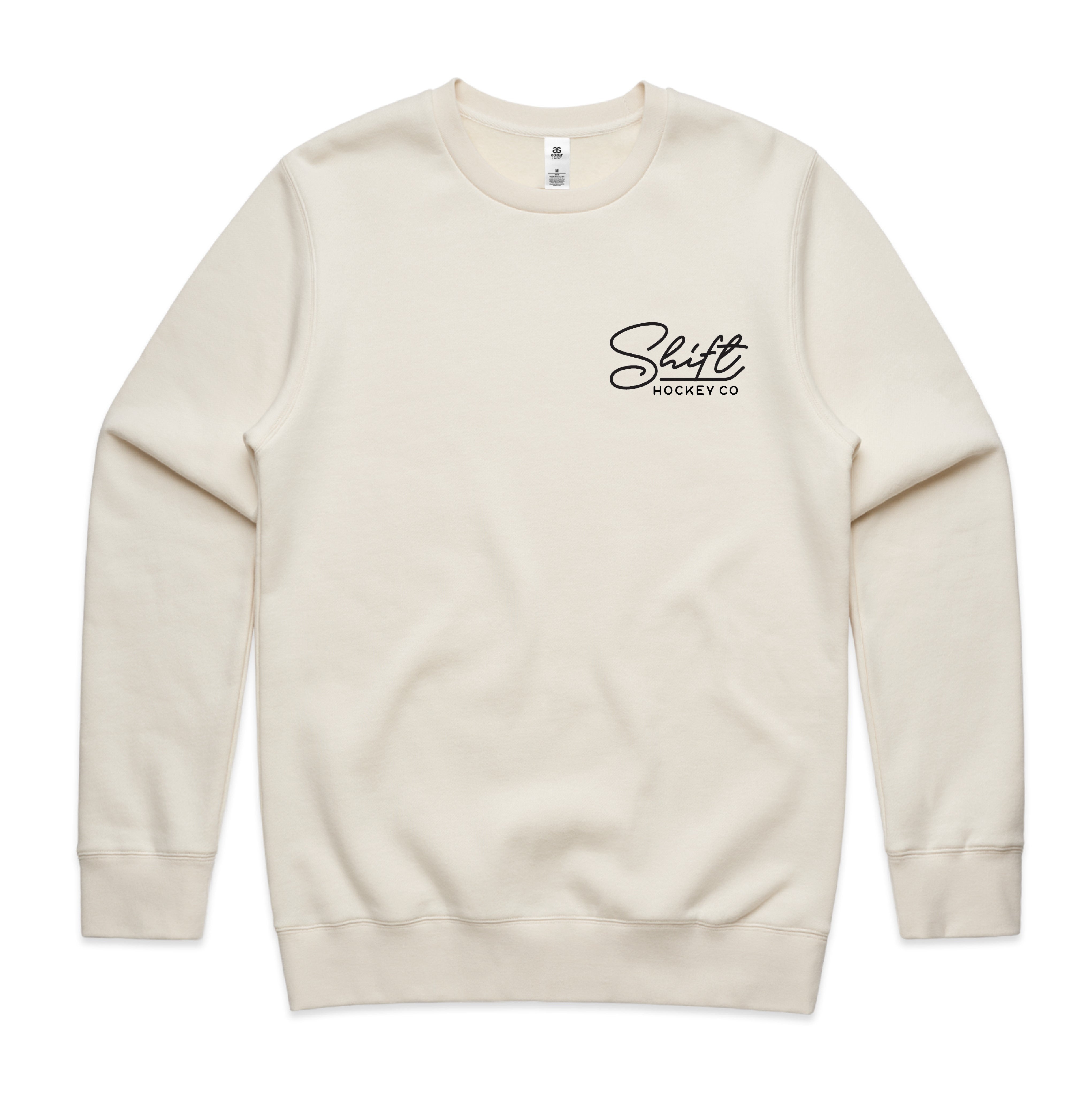 Crew Neck Sweatshirt - Cream