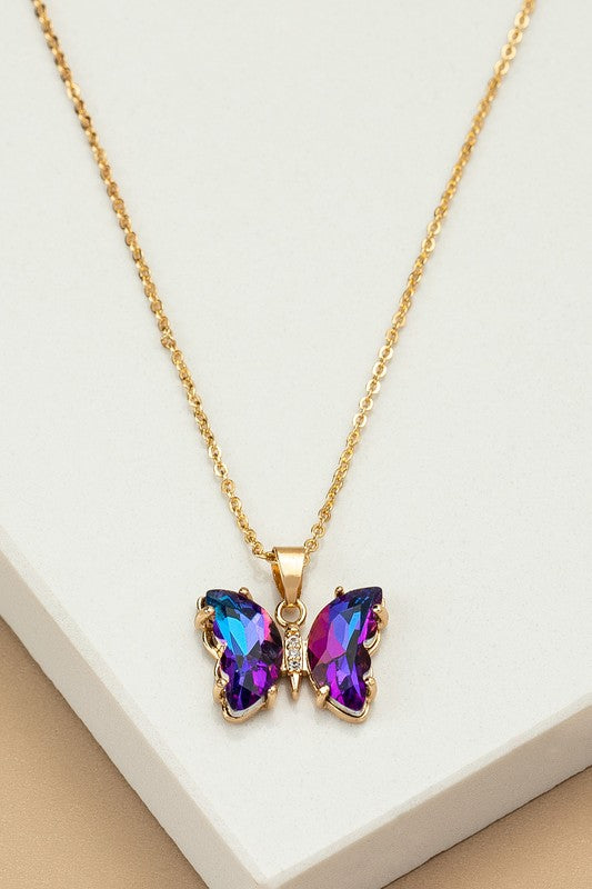 Boreali Butterfly  Necklace