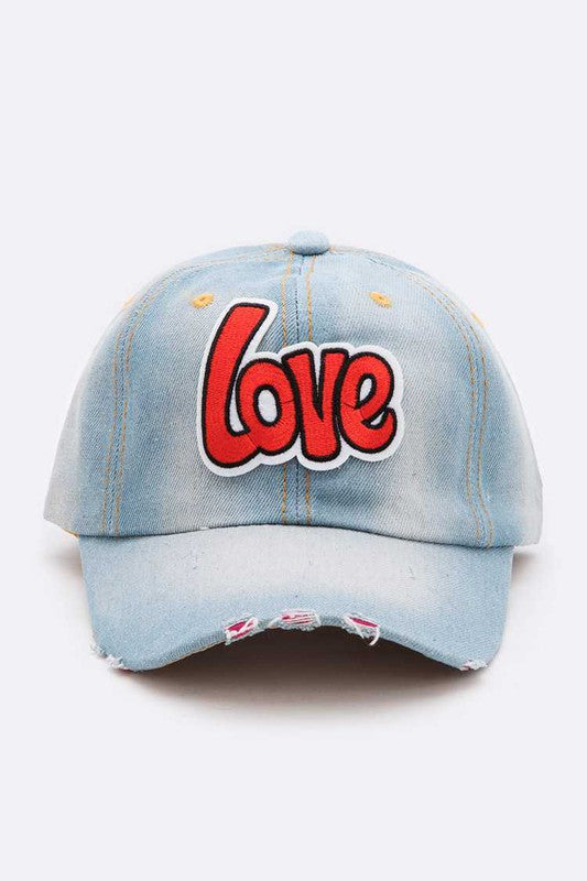 LOVE Embroidery Cap