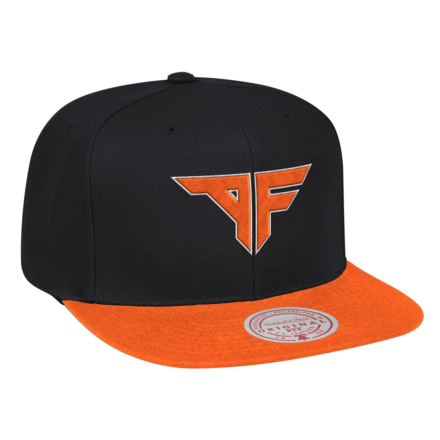 Atlanta FaZe Mitchell & Ness Black Snapback Hat