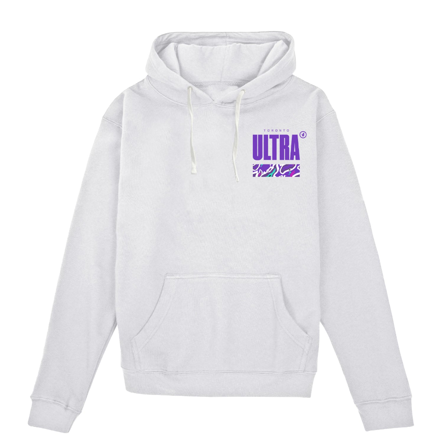 Toronto Ultra Camo Logo White Hoodie