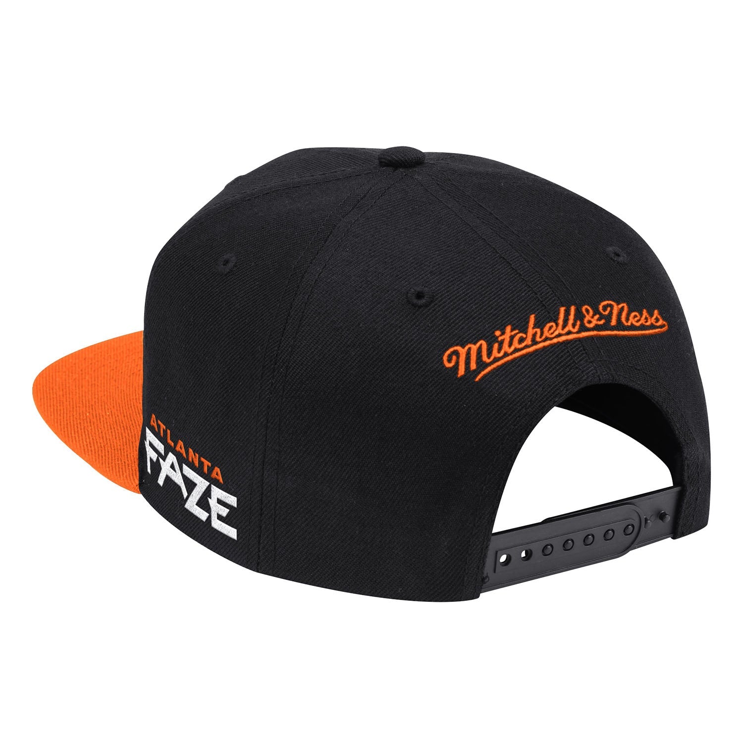 Atlanta FaZe Mitchell & Ness Black Snapback Hat