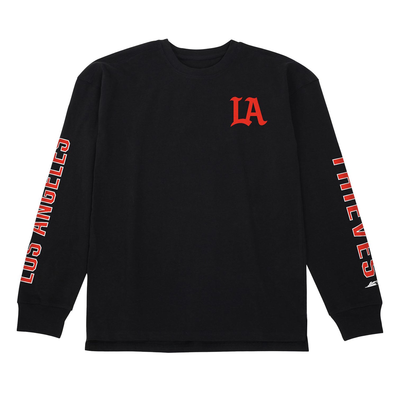 LA Thieves Black Heavyweight Long Sleeve T-Shirt