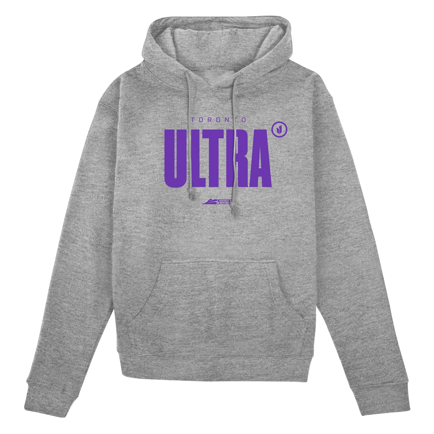 Toronto Ultra Primary Logo Grey Hoodie