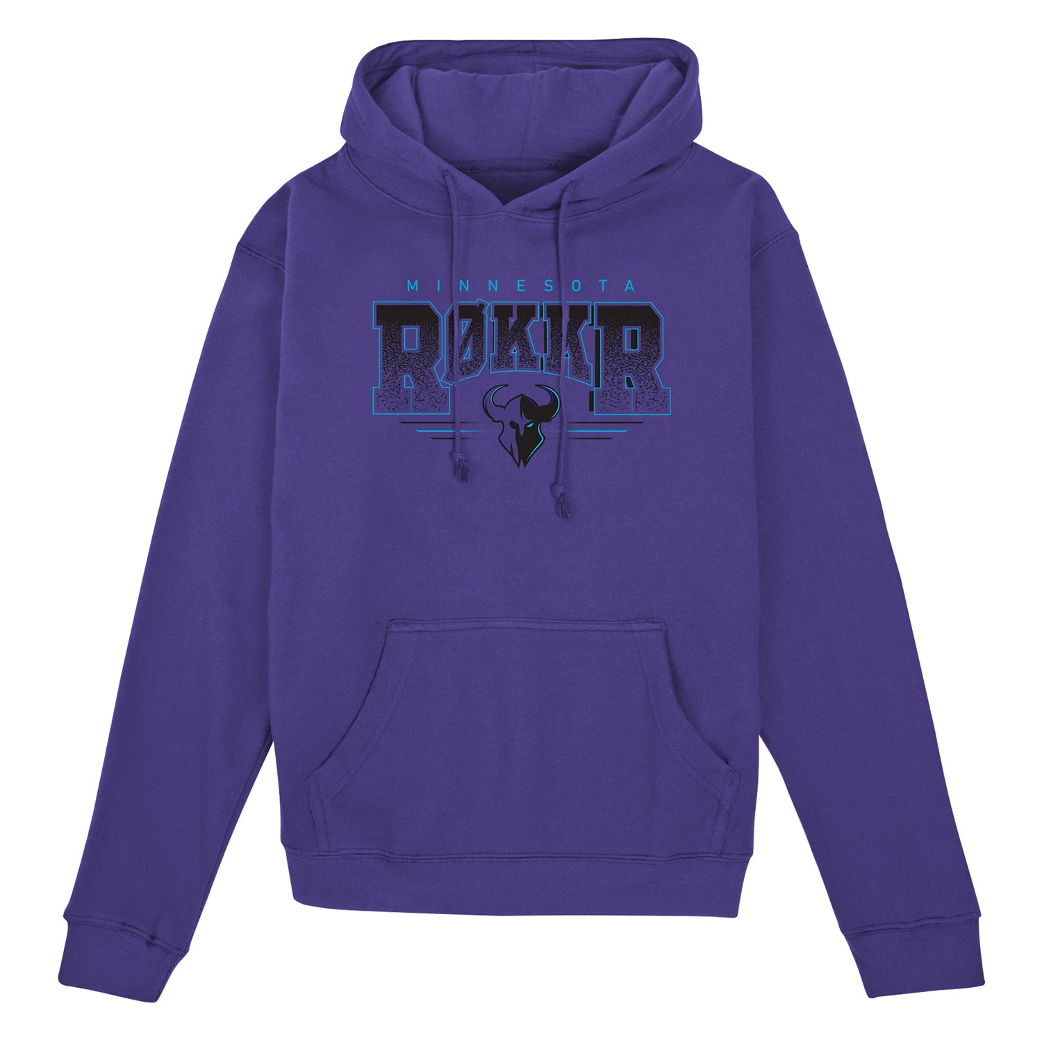 Minnesota Rokkr Throwback Purple Hoodie