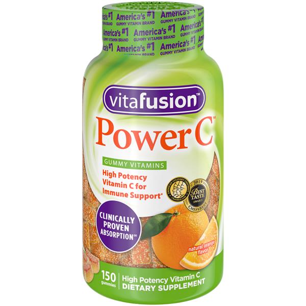 Vitafusion Power C Dietary Supplement Adult Vitamin Gummies