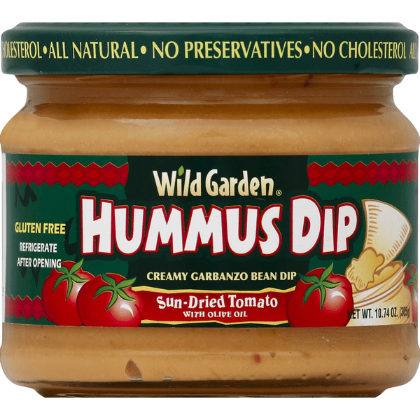 Wild Garden Hummus Dip, Sun-Dried Tomato