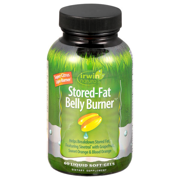Irwin Naturals Stored Fat Belly Burner, Liquid Soft-Gels