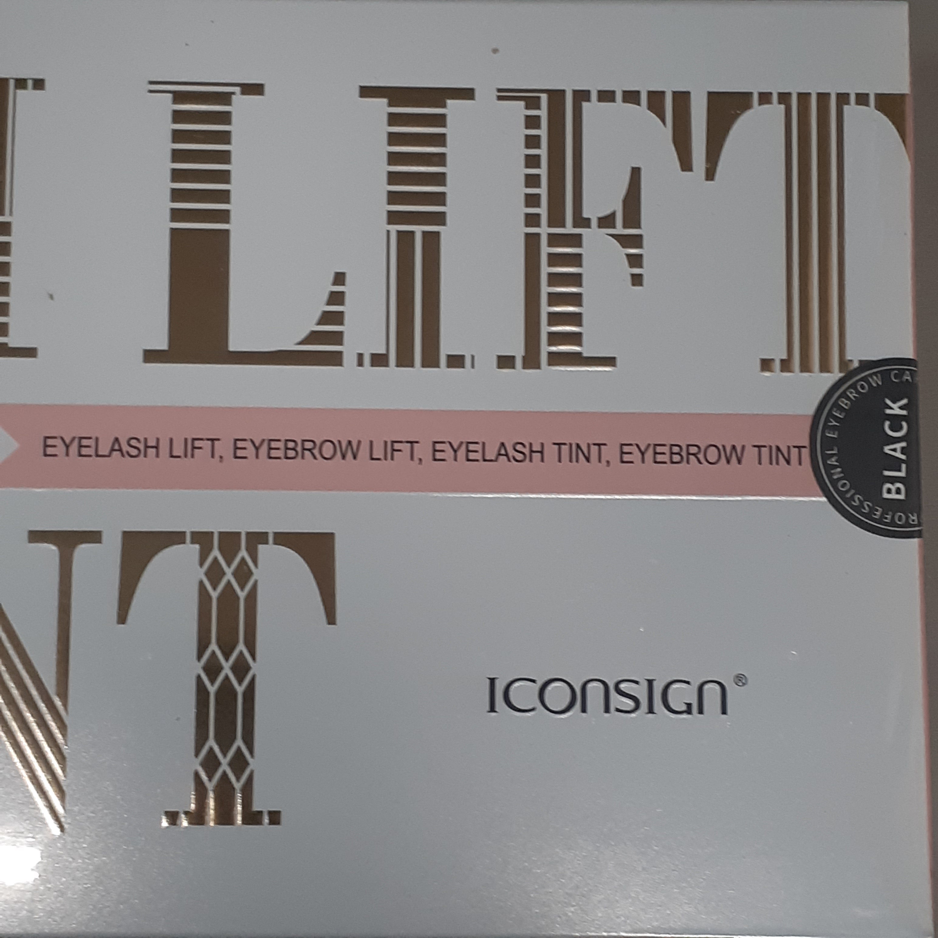 ICONSIGN Lash Lift And Tint 2 In 1 Kit BB: 11/11/24 F-005 (New)