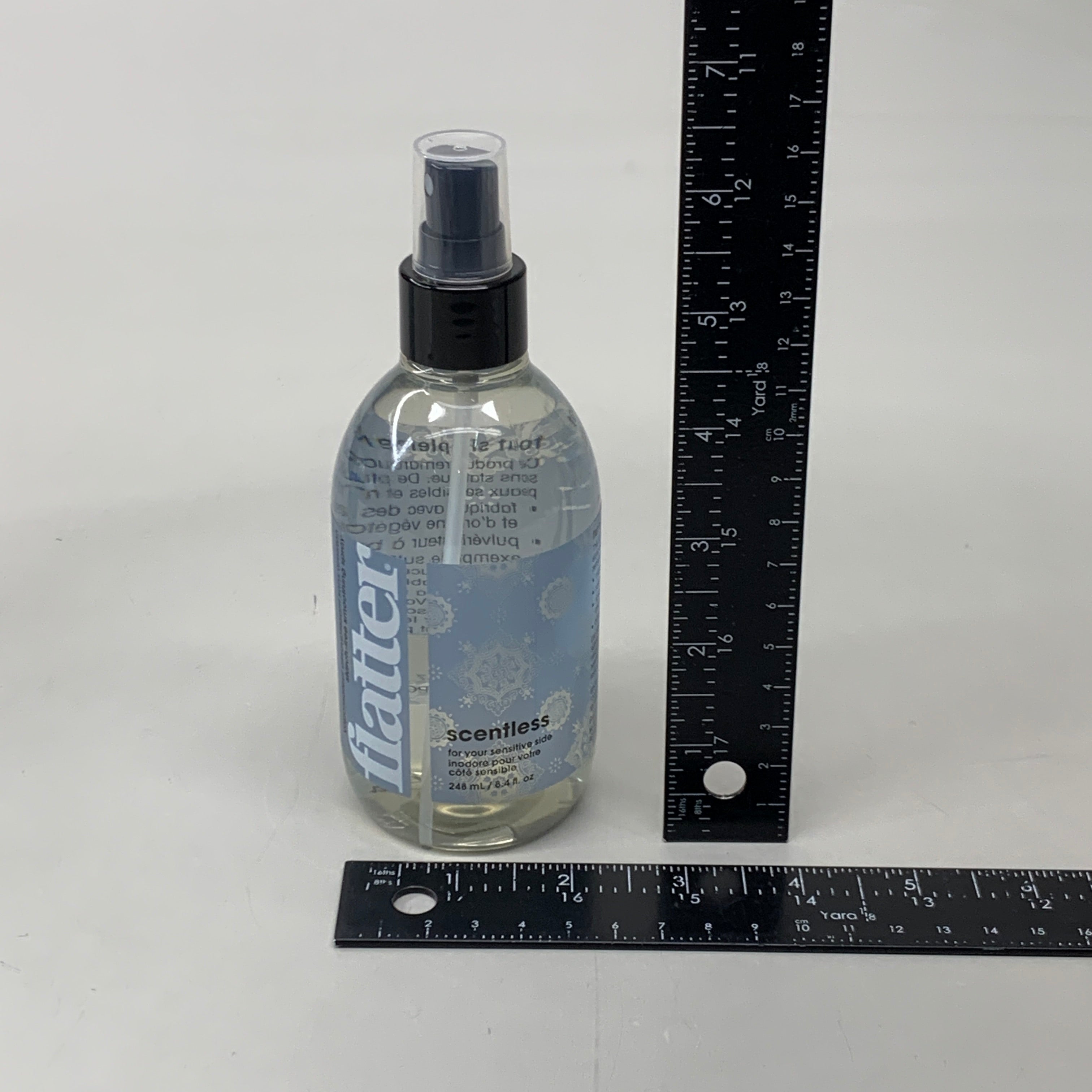 FLATTER (2 PACK) Scentless Smoothing Fabric Spray 8.4 fl oz R-F08S