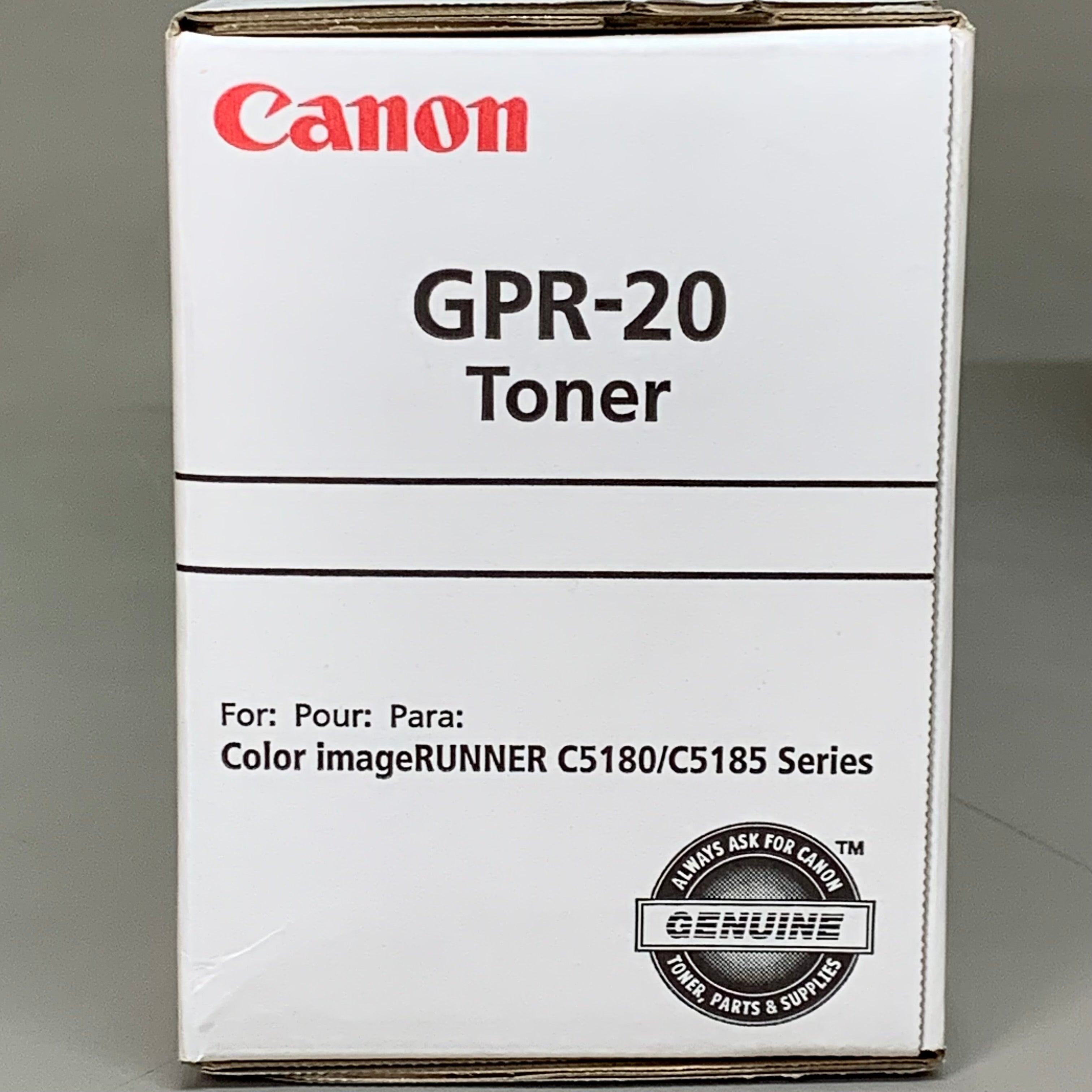CANON (4 PACK!) GPR-20 Toner Color Image Runner Magenta/Cyan/Yellow/Black C5180(5)